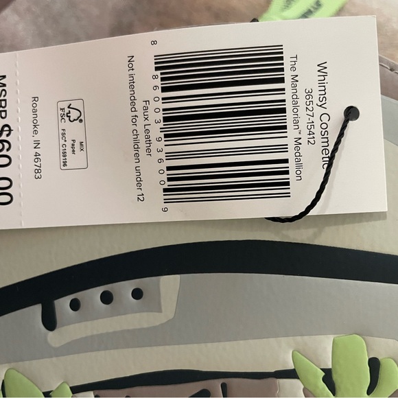 Vera Bradley Grogu Baby Yoda Whimsey Cosmetic Case Bag Disney Star Wars - Picture 8 of 11